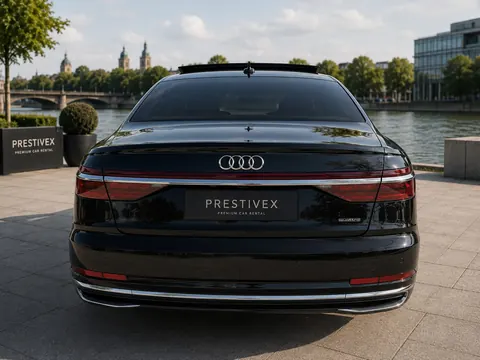 Audi A8 55 TFSI quattro – Heckansicht
