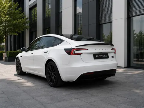 Tesla Model 3 Long Range Dual Motor – Heckansicht