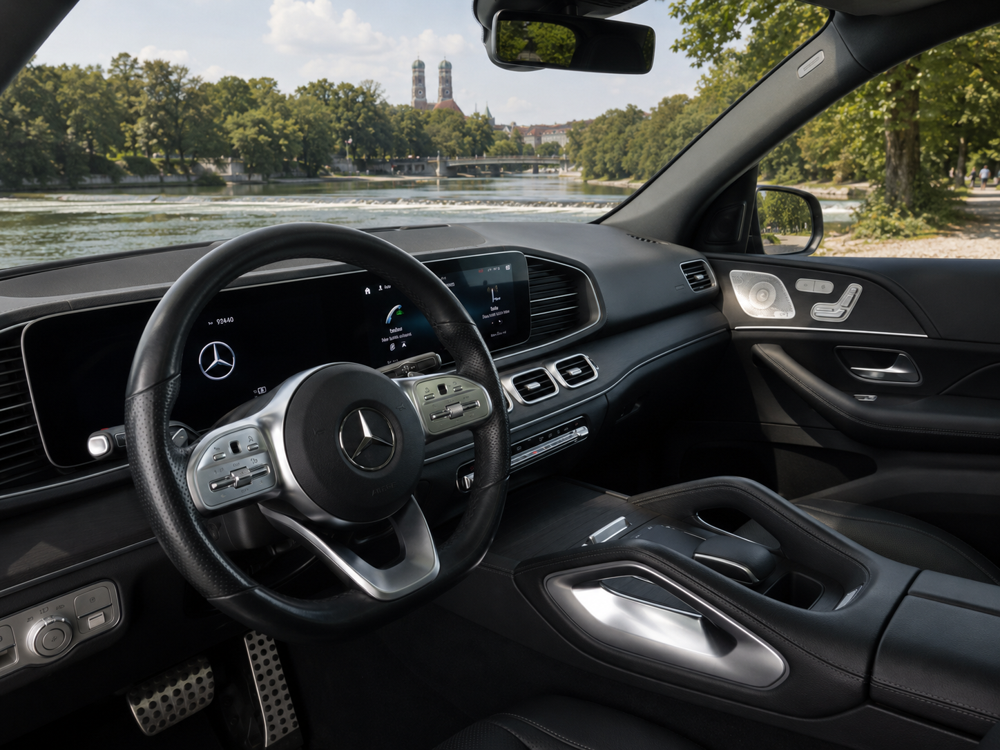 Mercedes-Benz GLE 400 e 4MATIC for hire in Munich