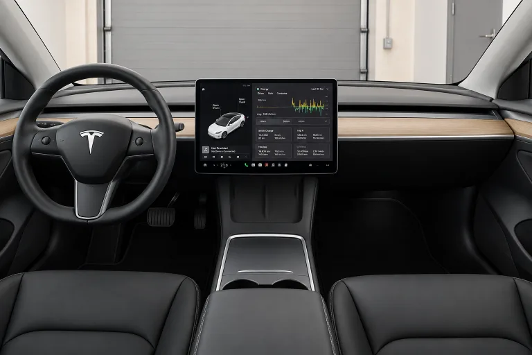 Tesla Model 3 Long Range AWD – Innenraum