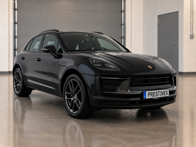 Porsche Macan T – Frontansicht schräg