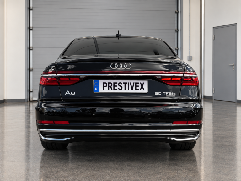 Audi A8 60 TFSI e quattro – Heckansicht